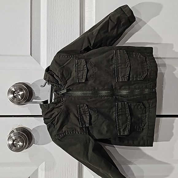 Old Navy Other - OLD NAVY Zipper up green jacket
